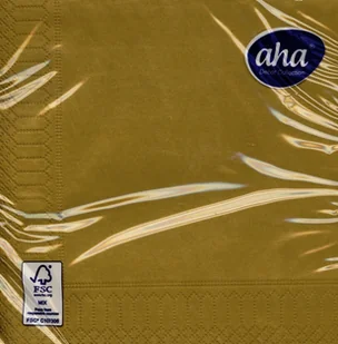 AHA Serwetka kolor zł/sr a`20 - Folia, papier śniadaniowy, serwetki - miniaturka - grafika 3