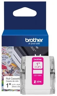 Brother CZ-1004 oryginalne etykiety (25 mm szerokości), duża rolka - Taśmy do drukarek barwiące - miniaturka - grafika 2