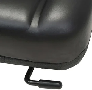 vidaXL Fotel do ciągnika/wózka widłowego z regulowanym oparciem,czarny - Części i akcesoria do maszyn rolniczych - miniaturka - grafika 4