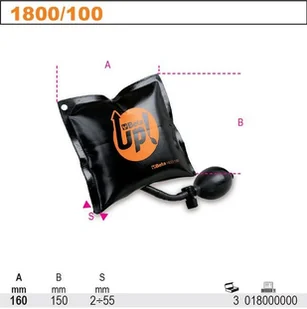 BETA PODUSZKA PODNOŚNIKOWA MINI 1800/100 - Podnośniki - miniaturka - grafika 2