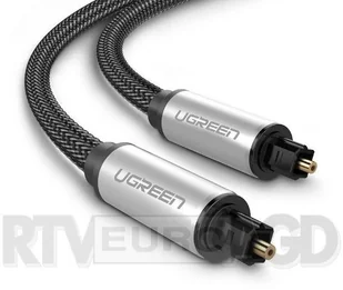 UGREEN AV108 Kabel optyczny Toslink Audio 2m 10540 aluminiowy z oplotem ugreen_20210402131004 - Kable USB - miniaturka - grafika 2