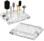 Frezarki do paznokci - ACTIVESHOP PODSTAWKA Akrylowa Na Frezy 10003_100973 - miniaturka - grafika 1