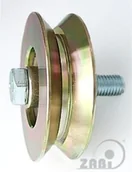 Kółka i bloczki - Zabi ROLKA METALOWA 79MM ŁOŻYSKOWANA, NA KĄTOWNIK RJK-79-22 KL079 RJK-79 [6685185] - miniaturka - grafika 1