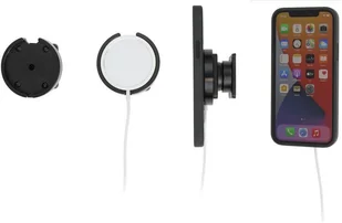 Brodit AB Uchwyt do oryginalnej ładowarki indukcyjnej MagSafe dla Apple iPhone 12 Mini 216173 - Uchwyty samochodowe do telefonów - miniaturka - grafika 7
