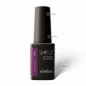 Lakiery hybrydowe - Kinetics Kinetics - SHIELD GEL Nail Polish - Hybrydowy lakier do paznokci - 15 ml - 350 PURPLE HAZE - miniaturka - grafika 1