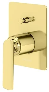 Kohlman Experience Gold zestaw prysznicowy złoty połysk QW210EGDQ25 | - Zestawy prysznicowe - miniaturka - grafika 4