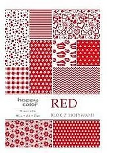 Blok A4/10 z motywami Red HAPPY COLOR - Powieści i opowiadania - miniaturka - grafika 3