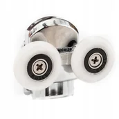 Akcesoria do armatury i ceramiki - SANPLAST Rolka do kabiny prysznicowej dolna 25mm - miniaturka - grafika 1