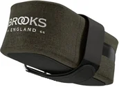 Sakwy rowerowe - Brooks Brooks Scape Saddle Pocket Bag, mud green  2021 Torebki podsiodłowe 80032231 - miniaturka - grafika 1