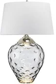 Lampy stojące - Quintessentiale Quintessentiale Samara QN-SAMARA-TL-LRG-SMK lampka stołowa 1x60W/E27  3000K QN-SAMARA-TL-LRG-SMK - miniaturka - grafika 1