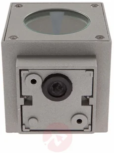 Lampenwelt Srebrna lampa ścienna zewnętrzna LED Jarno - Lampy ogrodowe - miniaturka - grafika 5