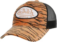 Czapki męskie - Czapka Trucker Soft Animal Zebra by Von Dutch, brązowo-czarny, One Size - miniaturka - grafika 1