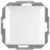 Wyłączniki światła i elektryczne - Abex Perła biały łącznik jednobiegunowy z podświetleniem WP-1PS WP-1P/S-bialy - miniaturka - grafika 1