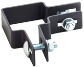 Ogrodzenia - Polbram Steel Group Obejma narożna Steel Group 5 x 5 cm czarny ocynk - miniaturka - grafika 1