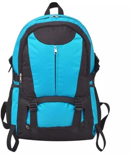 VidaXL Lumarko Plecak turystyczny 40 L czarny i niebieski 91108 VidaXL - Plecaki - miniaturka - grafika 5