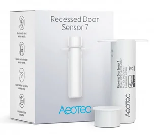 AEOTEC Aeotec Recessed Door Sensor 7  Z-Wave Plus V2 AEOEZW187 - Systemy inteligentnych domów - miniaturka - grafika 2