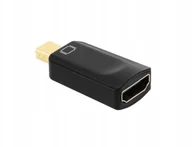 Adaptery i przejściówki - Adapter Mini DisplayPort do Hdmi gniazdo Cabletech - miniaturka - grafika 1