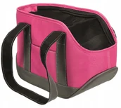 Sprzęt podróżny i transportery dla psów - Torba-nosidło Alea, S: 16 × 20 × 30 cm, różowo/sza - miniaturka - grafika 1