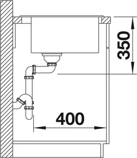 Blanco PLEON 8 ALUMETALIK 523045 - Zlewozmywaki Blanco PLEON 8 ALUMETALIK 523045 - Zlewozmywaki - miniaturka - grafika 6