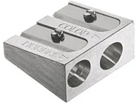 Temperówki - Faber-Castell 185710 podwójna temperówka metalowa do ołówków grafitowych i kredek 185710 - miniaturka - grafika 1