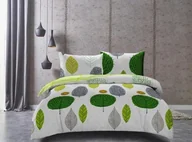 Pościel - DecoKing AmeliaHome Komplet Pościeli Basic/PINEAPPLE/155X220+80X80*1 bawełna - miniaturka - grafika 1