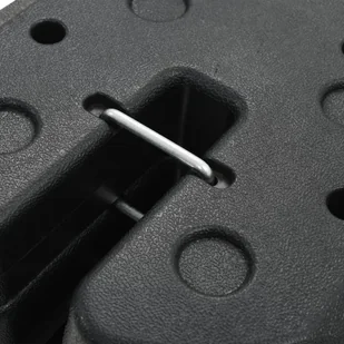 vidaXL Obciążniki do altany, 4 szt., czarne, 220 x 30 mm, beton - Akcesoria do urządzeń ogrodniczych - miniaturka - grafika 6