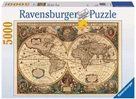 Puzzle - Ravensburger Puzzle Puzzle 17411 Dawna Mapa Świata 5000 Elementów Puzzle Dla Dorosłych (17411) Unikalne Elementy, Technologia Softclick - Klocki Pasują Idealnie 17411 - miniaturka - grafika 1