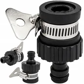 Węże ogrodowe i zraszacze - Przyłącze Złączka Na Kran Szybkozłączka Wąż Wody - miniaturka - grafika 1