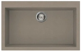 Elleci Quadra 130 (nakładany) 43 Tortora - Zlewozmywaki - miniaturka - grafika 2