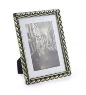 Ramki na zdjęcia - Icar Ramka dekoracyjna 13X18 złota RM08 RM0857G(1) - miniaturka - grafika 1