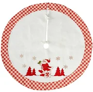 Pozostałe akcesoria świąteczne - WeRChristmas werchr istmas podkładka, na choinkę, 120 cm, duża, pikowana, w czerwony/biały WRC-7507 - miniaturka - grafika 1
