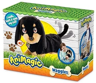 Maskotka interaktywna piesek AniMagic Waggles Nowa - Zabawki interaktywne dla dzieci - miniaturka - grafika 2