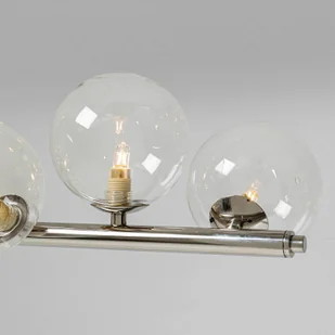 KARE Scala Balls żyrandol, srebrny - Lampy sufitowe - miniaturka - grafika 4