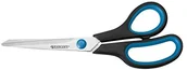 Nożyczki - Westcott E-30250 00 nożyce z uchwytem Softgrip, ostrza ze stali nierdzewnej, kolor uchwytu niebieski/czarny 21 cm E-30283 00 - miniaturka - grafika 1
