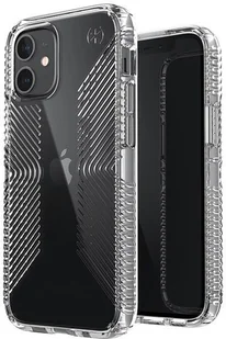 Speck Presidio Perfect-Clear with Grips - Etui iPhone 12 Mini z powłoką MICROBAN (Clear) 138481-5085 - Etui i futerały do telefonów - miniaturka - grafika 4