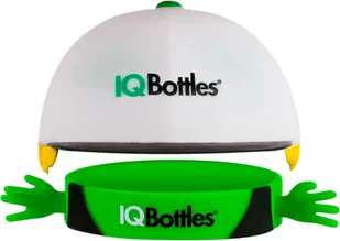 IQBottles IQBottles, Bidon-butelka 2w1 Blue/Yellow cap mokopico-1458-0 - Butelki dla niemowląt - miniaturka - grafika 4