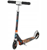 Hulajnogi - Micro hulajnoga Speed+ Plus Black-orange Czarna - miniaturka - grafika 1