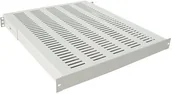 Akcesoria do serwerów - LogiLight 19 cali półka (T-600 MM) do dużych obciążeń, szary 8698800001239 - miniaturka - grafika 1