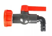 Inne akcesoria do nawadniania - Kran Zawór 1 Cal adapter Zbiornik 1000L Ibc beczka - miniaturka - grafika 1