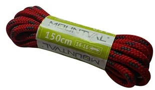 Mountval Sznurówki Sznurowadła Trekkingowe 150 cm 15 kolorów szaro/czerwone) 311_20140924215127 - Artykuły kaletnicze - miniaturka - grafika 5
