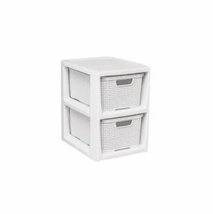 Regał Komoda Półka Z 2 Koszami Rattan Branq 1727 B - Półki i regały dla dzieci - miniaturka - grafika 2