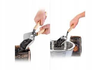 Tescoma łopatka do węgla z kruszarką Privilege # Wpisz kod "TESCOMA20PL" i obniż cenę o dodatkowe 20%! - Akcesoria do grilla - miniaturka - grafika 3