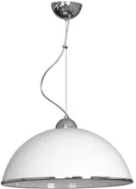 Lampy sufitowe - Luminex Lampa wisząca kuchenna 1 x 60 W E27 biała 04869. - miniaturka - grafika 1