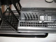 Suszarki do naczyń - CZARNO-SREBRNA SUSZARKA DO NACZYŃ - miniaturka - grafika 1