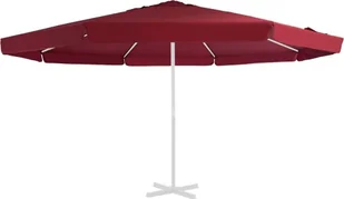 vidaXL Pokrycie do parasola ogrodowego, bordowe, 500 cm 312542 - Parasole ogrodowe - miniaturka - grafika 2