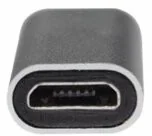 Logilink au0041 USB-C adapter do gniazda micro USB Srebrny AU0041 - Adaptery i przejściówki - miniaturka - grafika 6