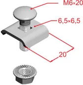 Kanały kablowe - Baks Zacisk śrubowy ZSO ZSO - miniaturka - grafika 1