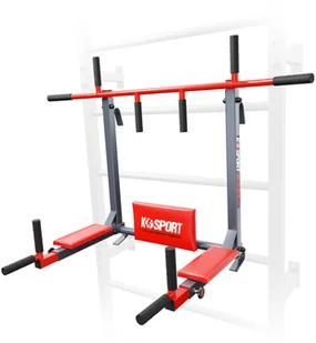 K-SPORT DRĄŻEK+PORĘCZ do ćwiczeń podciągania na drabinkę 2W1 KSSL080/3 - Poręcze i drążki do podciągania - miniaturka - grafika 2