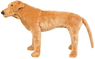 vidaXL vidaXL Pluszowy labrador, stojący, jasnobrązowy, XXL - Maskotki i pluszaki - miniaturka - grafika 2