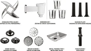 Lund MASZYNKA DO MIELENIA MIĘSA 1200W 4W1 67901 ZYSKAJ RABAT 30 ZŁ 67901 - Maszynki do mielenia gastronomiczne - miniaturka - grafika 24